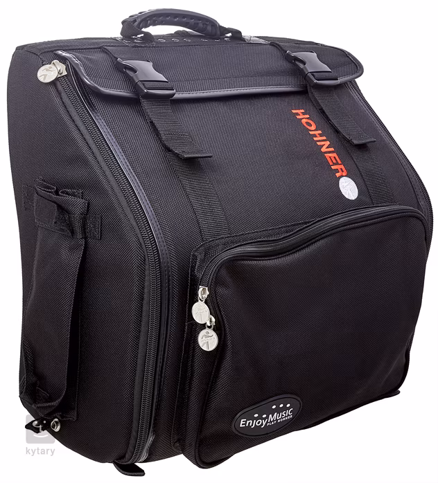 Hohner Amica Forte III 72 Black Silent Key - Tangóharmonika