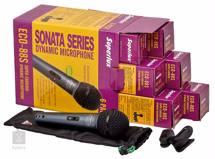 Superlux ECO88S 6 pack - Mikrofon szett