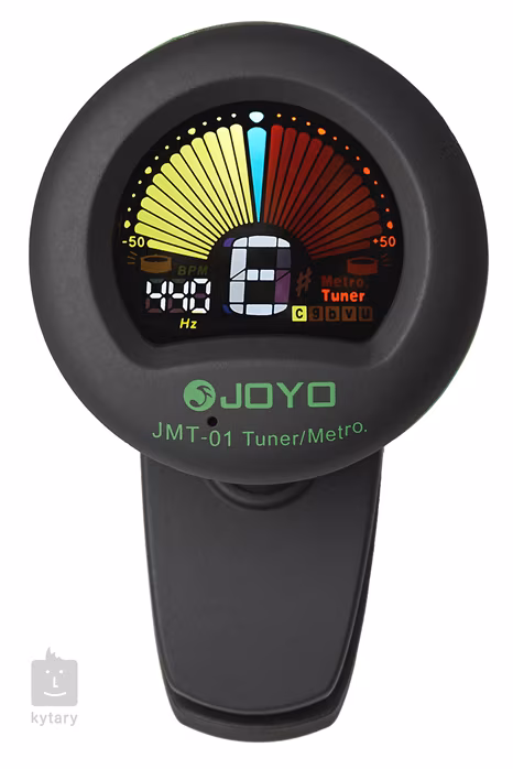 Joyo JMT-01 Black - Hangoló metronómmal