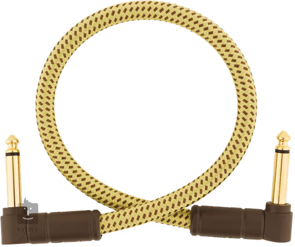 Fender Deluxe Series 1' Instrument Cable Tweed - Összekötő kábel