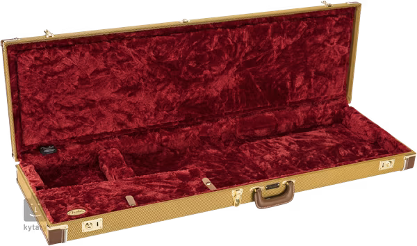 Fender Classic Series Case Precision Bass/Jazz Bass Tweed - Elektromos basszusgitár keménytok