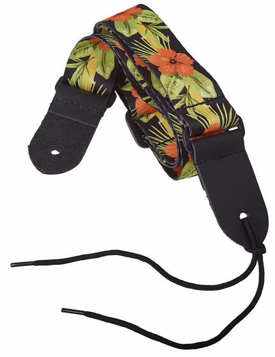 Perri's Leathers 7095 Ukulele Ibiscus - Ukulelé heveder