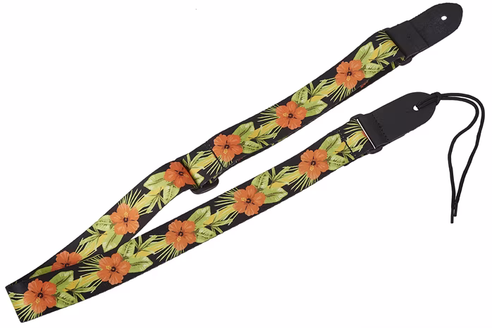 Perri's Leathers 7095 Ukulele Ibiscus - Ukulelé heveder