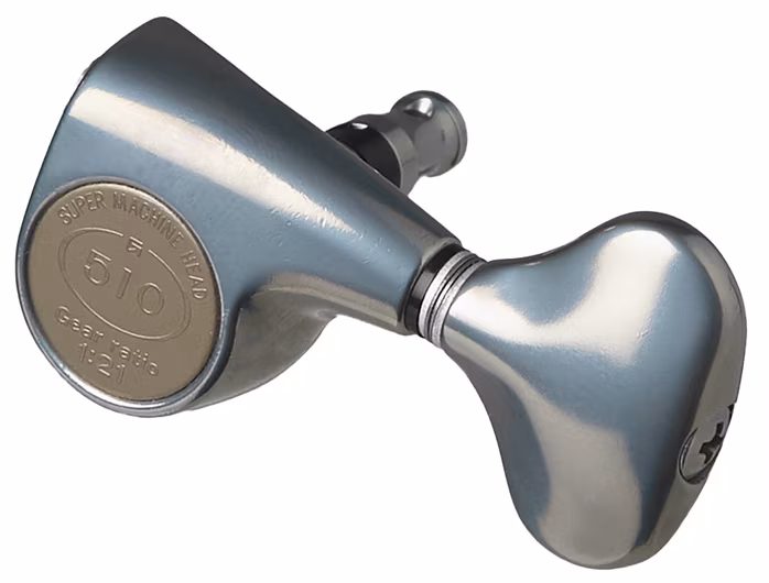 Gotoh Guitar Tuners 1:21 6-String Antique Chrome - Gitár mechanika