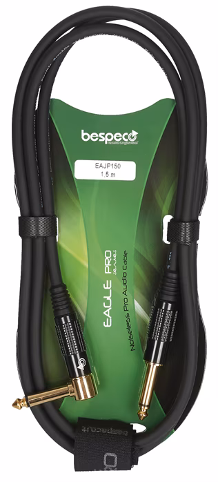 Bespeco Eagle Pro Instrument Cable Angled 1,5 m - Hangszer kábel