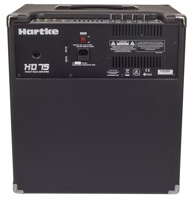 Hartke HD75 - Tranzisztoros basszusgitár kombó