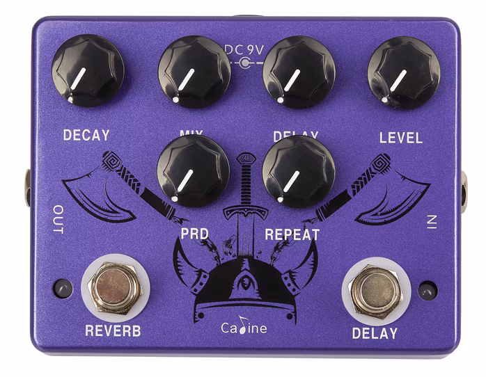 Caline CP-80 Reverb Delay - Gitáreffekt