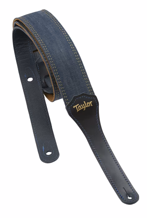 Taylor Blue Denim Strap Navy 2" - Gitár hevederek