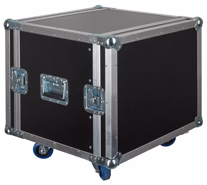 Razzor Cases 10U rack 450 Wheels - Rack case