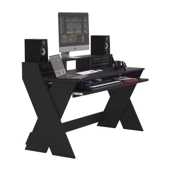 Glorious Sound Desk Pro Black (kicsomagolt) - Stúdió íróasztal