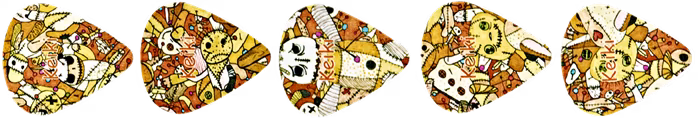 Ortega KPVP-5 Keiki Designer Picks Voodoo Puppet - Pengetők