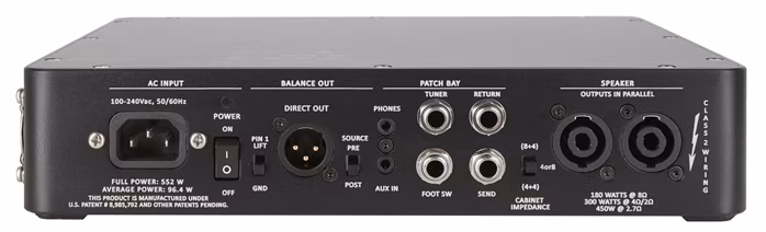 Gallien-Krueger Fusion S 500 - Hibrid basszusfej