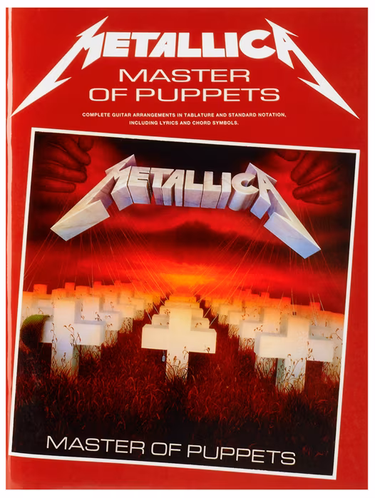 MS Metallica:Master Of Puppets - Énekeskönyv