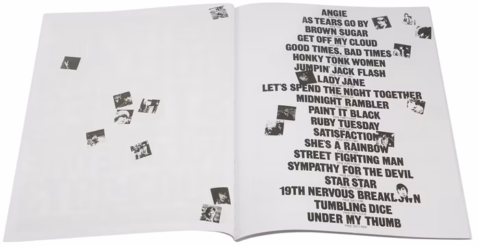 MS Rolling Stones Best Of The Volume One 1963-1973 - Énekeskönyv