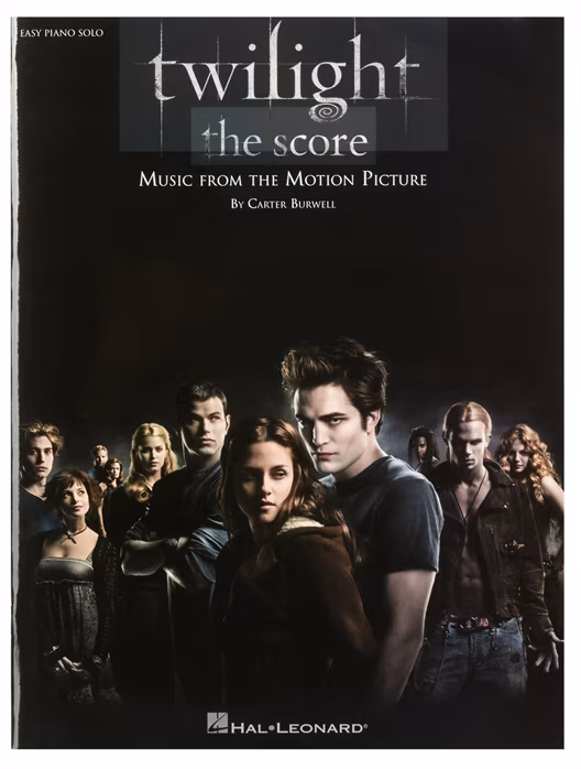 MS Carter Burwell: Twilight - The Score (Easy Piano) - Zongora kotta