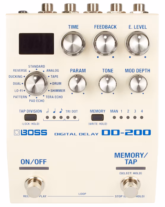 Boss DD-200 - Gitáreffekt
