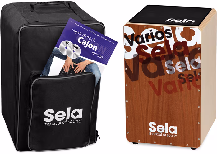 Sela Varios Natural Bundle - Cajon szett