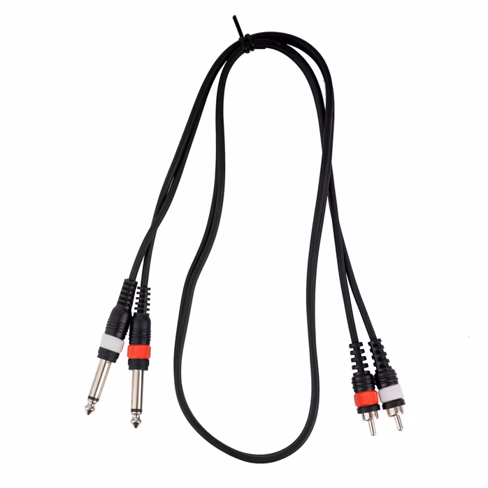 Cascha Audio Cable Stereo 1 m 6,3 mm - Összekötő kábel