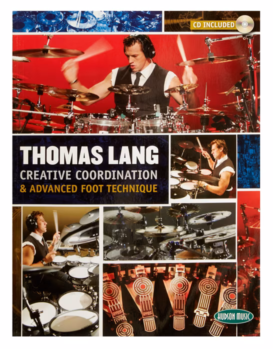 MS Thomas Lang: Creative Coordination And Advanced Foot Technique (Book/CD) - Dob kották