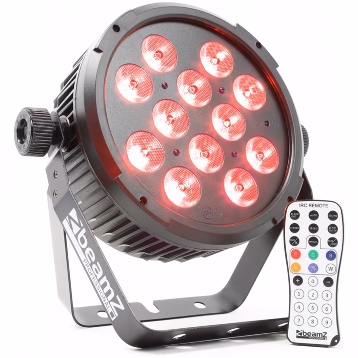 BeamZ BT310 Flat PAR 12x 6W 4in1 LEDs - LED PAR reflektor