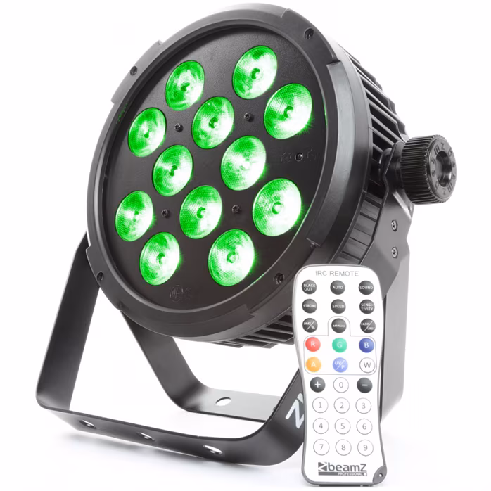 BeamZ BT310 Flat PAR 12x 6W 4in1 LEDs - LED PAR reflektor