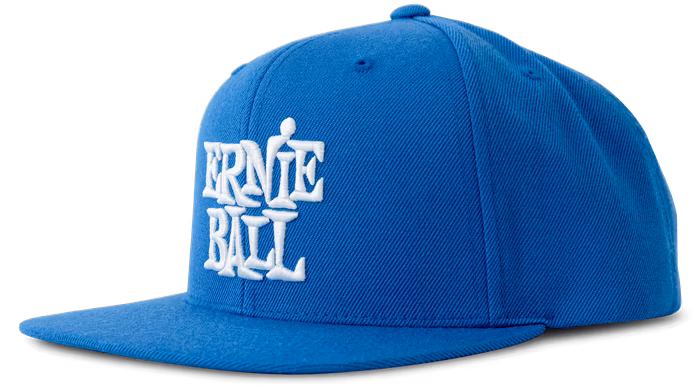 Ernie Ball Stacked Logo Hat Blue - Siltes sapka