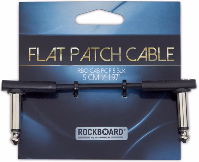 Rockboard Flat Patch Cable 5 cm - Összekötő kábel