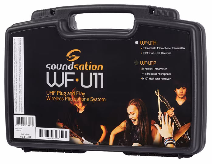 Soundsation WF-U11PD - Vezeték nélküli fejmikrofon szett