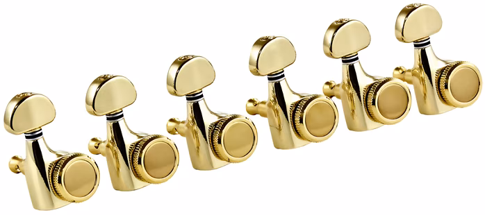 Ortega OTMLOCK6L-GO - Gitár mechanika