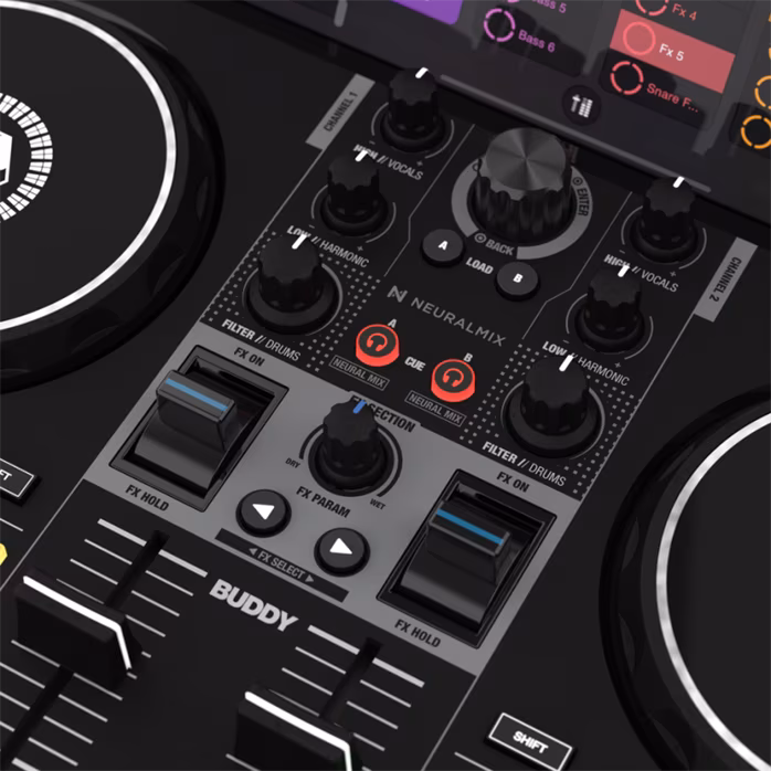 Reloop Buddy - DJ kontroller USB kártyával
