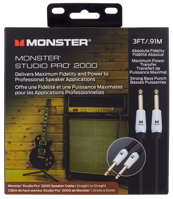 Monster SP2000-S-3 - Hangfal kábel