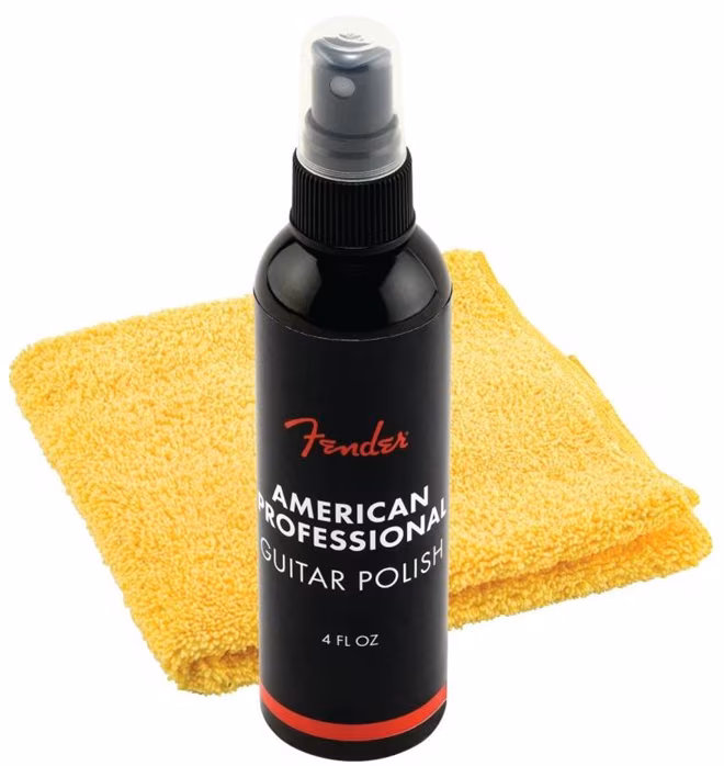 Fender 4oz Polish and Shop Cloth, 2 Pack - Gitár karbantartó eszköz