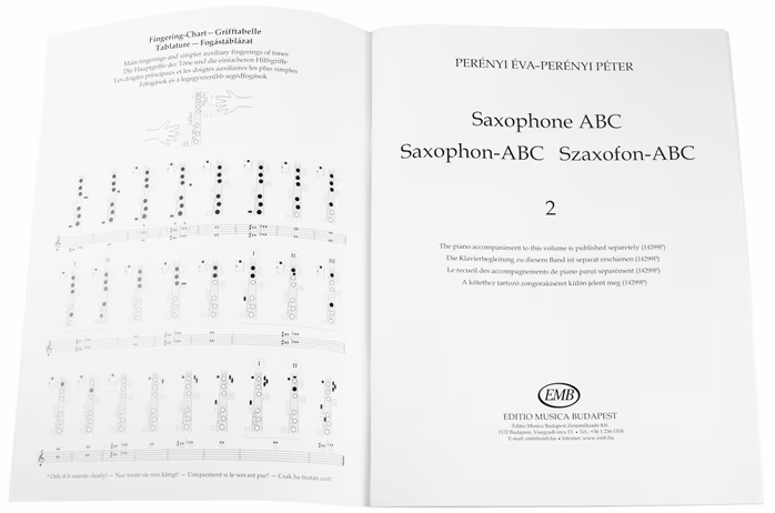 MS Saxophone ABC vol. 2 - Szaxofon kotta