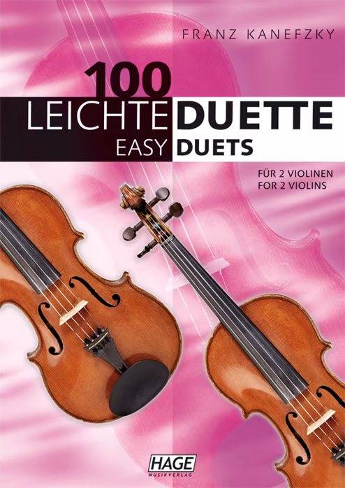 MS 100 Easy duets for 2 violins - Hegedű kotta