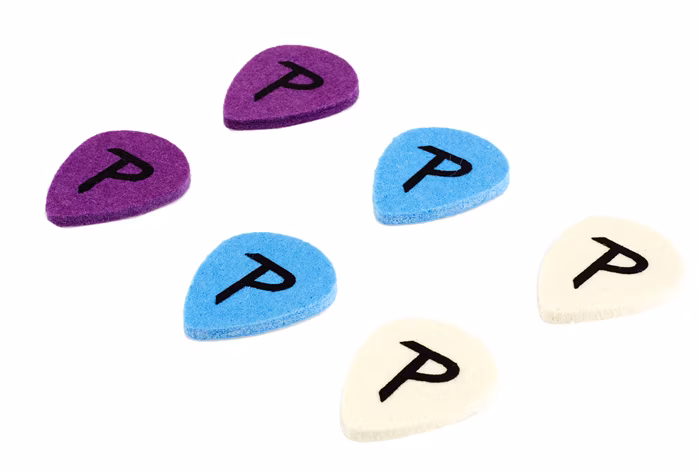 Perri's Leathers Felt Wool Ukulele Picks - Pengetők