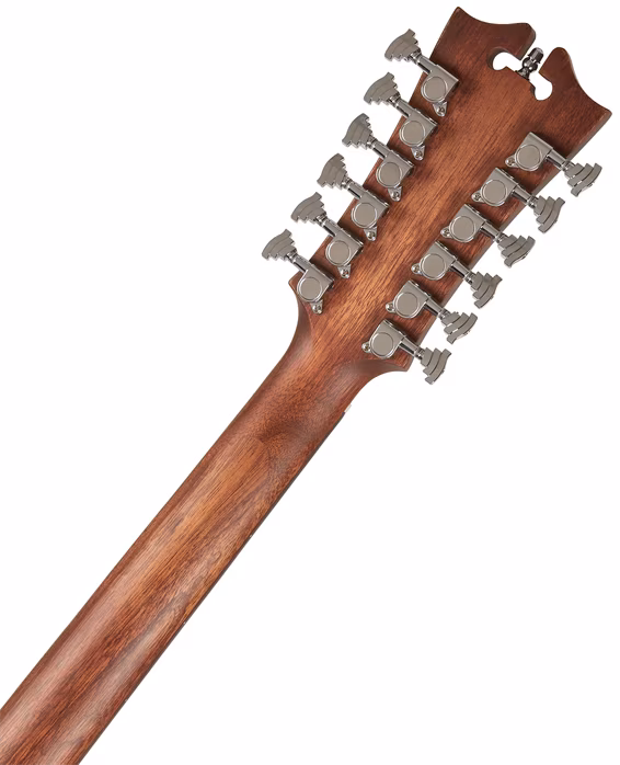 D'Angelico Fulton LS Grand Auditorium 12-String CE Aged Mahogany - 12 húros elektroakusztikus gitár