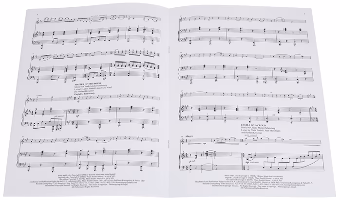 MS Lindsey Stirling: Les Misérables Medley For Violin and Piano - Hegedű kotta