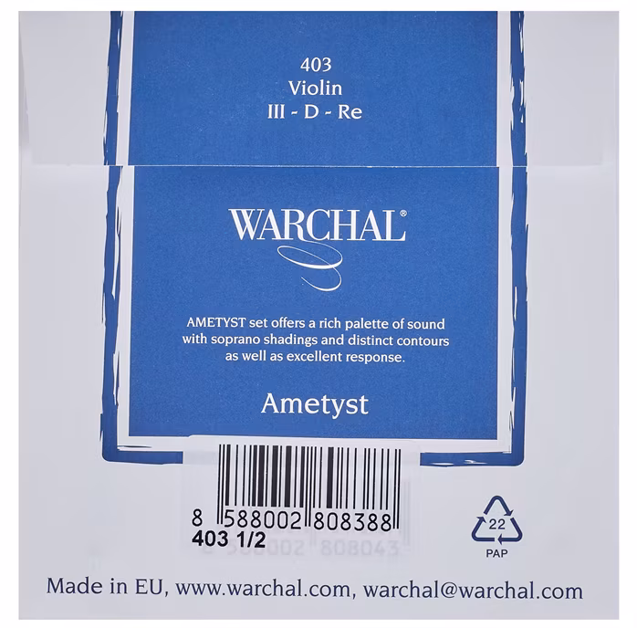 Warchal Ametyst 400 1/2 Set Vln  - Hegedű húrok