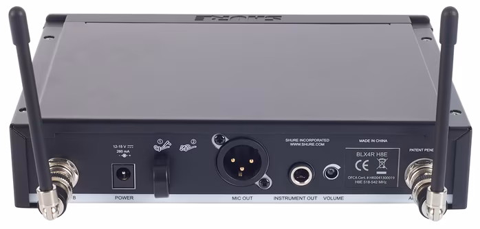 Shure BLX14RE/B98 H8E - Vezeték nélküli hangszer szett