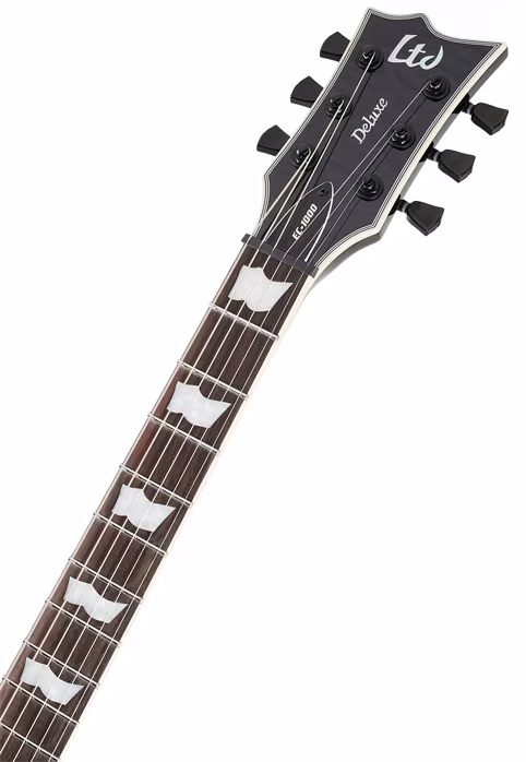 ESP LTD EC-1000 Piezo QM STBLK - Elektromos gitár