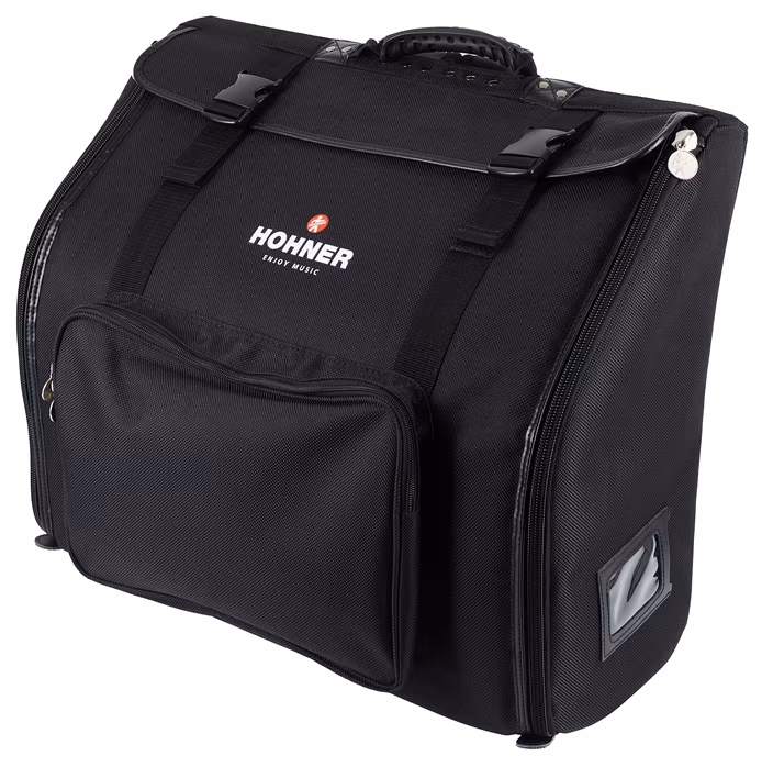 Hohner Bravo III 96 white (SilentKey) - Tangóharmonika