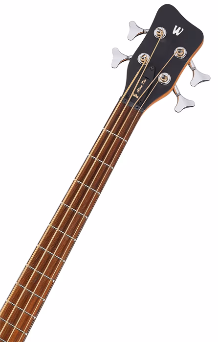 Warwick Rockbass Alien Deluxe, 4-String - Natural Transparent Satin - Elektroakusztikus basszusgitár