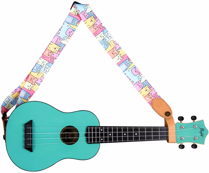 Flight S35 Kitty Ukulele Strap - Ukulelé heveder