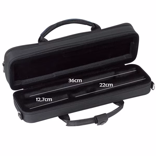 Ortolá 8045 Flute Case Black - Fuvola tok
