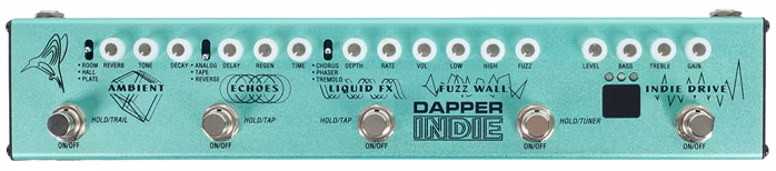 Valeton Dapper Indie - Gitár multieffekt