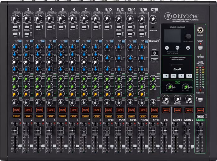 Mackie ONYX16 - Analóg keverő pultok