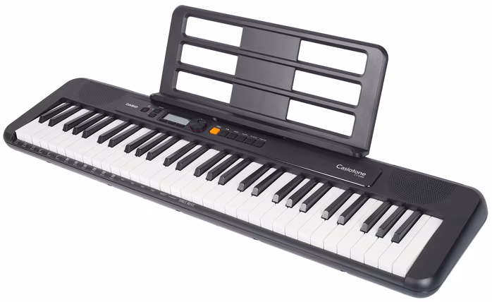 Casio CT-S200 BK - Dinamika nélküli billentyűk