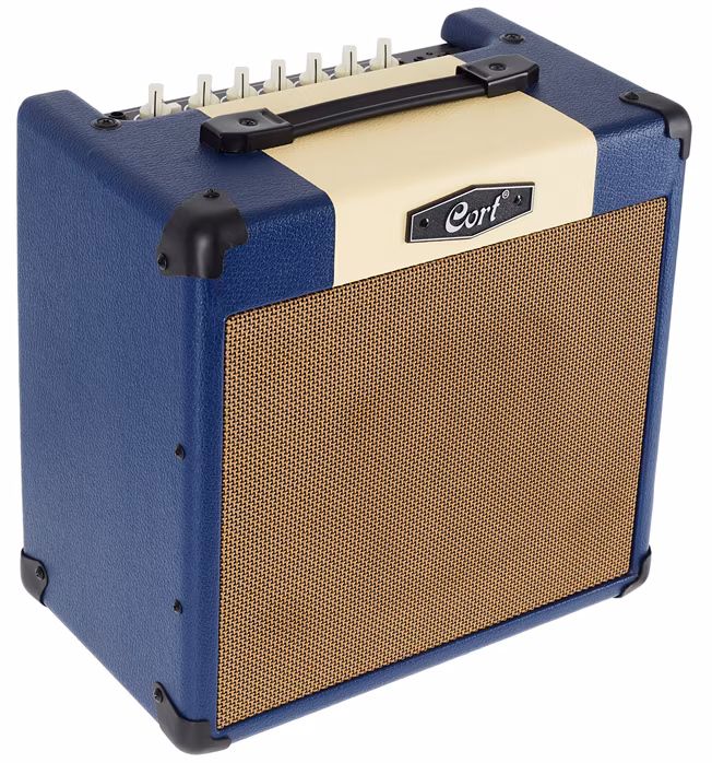 Cort CM 15R DB - Tranzisztoros gitárkombó