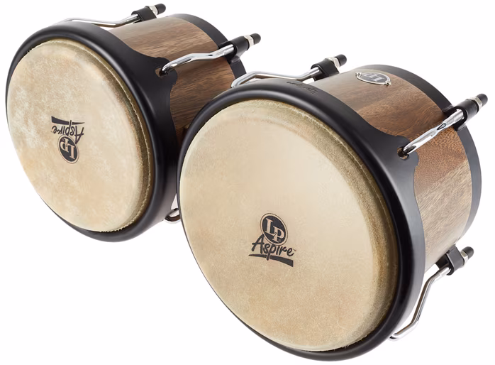 Latin Percussion Aspire Series Walnut Bongo - Bongók