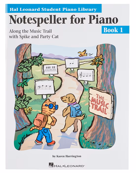 MS Hal Leonard Student Piano Library: Notespeller For Piano Book 1 - Zongora kotta
